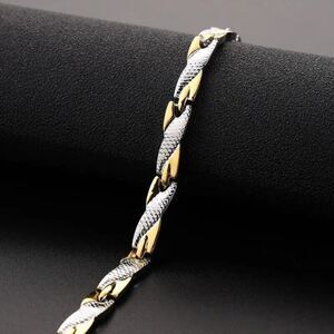 Mens/Womens Two tone bracelet